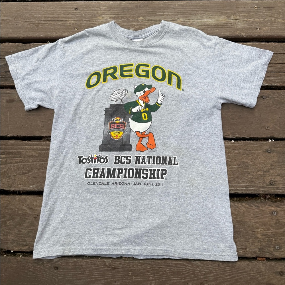 Oregon Ducks X Disney Gray T-Shirt